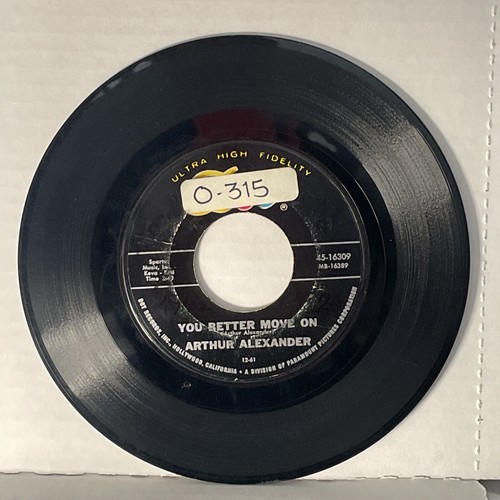 Arthur Alexander You Better Move On / A Shot Of Rhythm And Blues 45 Dot 1962 Ex - Imagen 4 de 4