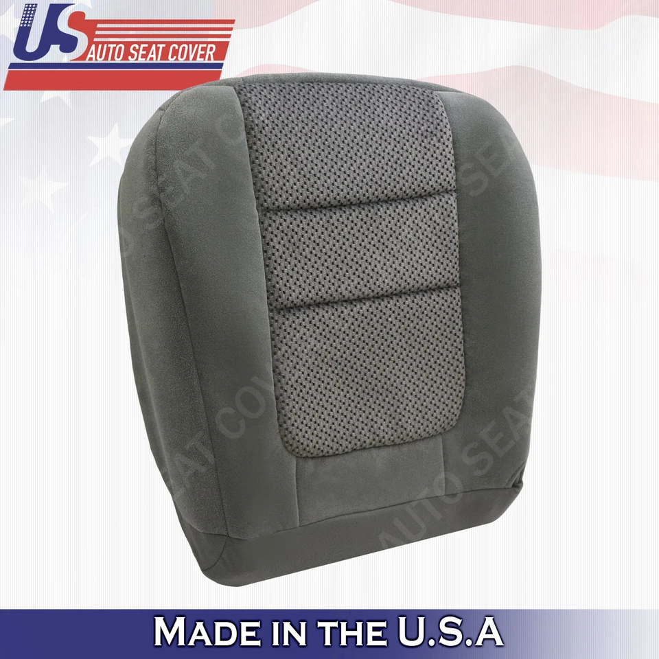 Ford F250 F-350 F-450 XLT 2001 cubierta de asiento de tela inferior del conductor mediana Gris grafito Foto 2 de 4