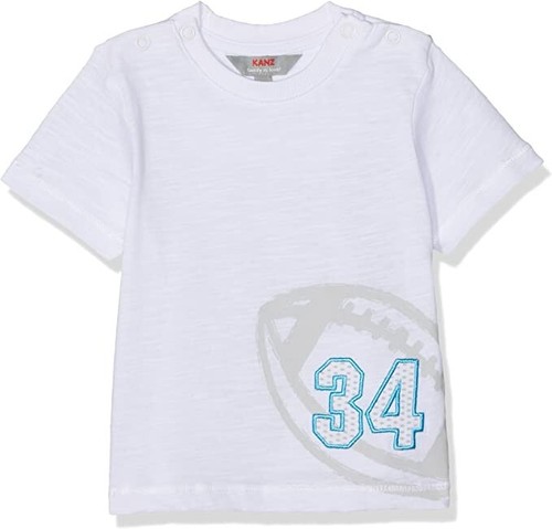 Kanz Baby Boys White Cotton T-Shirt, Eu Size 62cm Age 3-6 Months BNWT - Picture 3 of 3