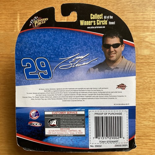 WINNERS CIRCLE TONY STEWART 2004 2005 1:64 NASCAR RACE CAR SET OF 2 - Picture 5 of 5