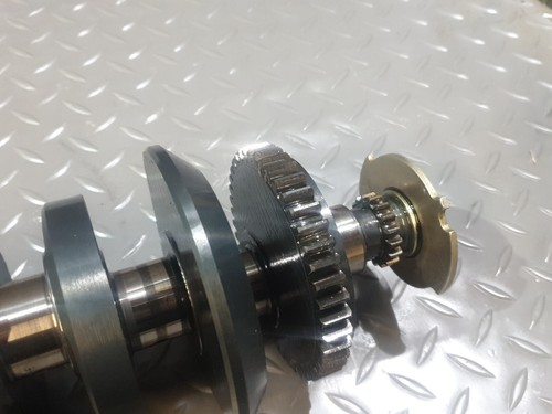 ♻️ Kawasaki ZX6R F1 F2 F3 Ninja 1995 - 1997 Crankshaft Crank Shaft with Flywheel - Picture 9 of 12