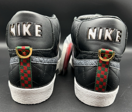 DS NUOVO 2006 Nike SB Blazer Supreme nero taglia 11 Gucci Dunk vintage raro - Foto 7 di 14