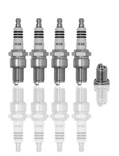 4x NGK ZÜNDKERZEN LASER IRIDIUM 5044 BR8EIX FÜR AUDI BMW FIAT FORD JAGUAR