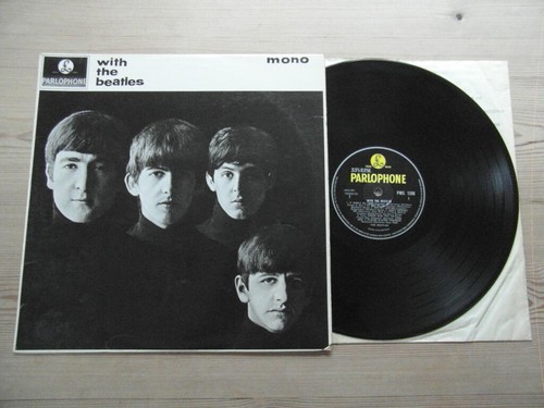 THE BEATLES-WITH THE BEATLES-MONO 2nd PRESS-7N7N-EX VINYL LP ALBUM 1963