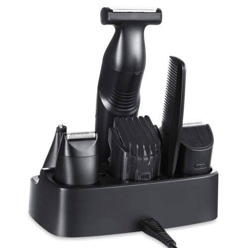 Povos 5-in-1 Beard Trimmer & Body Groomer – Complete Styling Set for Men - Picture 3 of 8