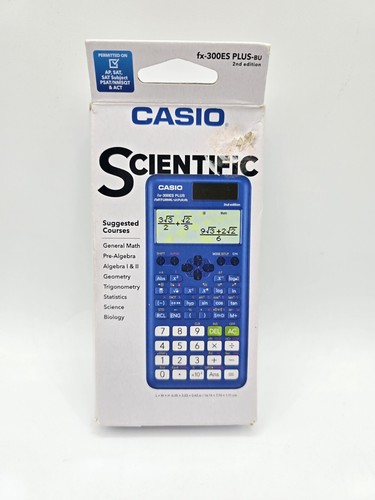 Casio fx-300ES PLUS 2nd Edition Scientific Calculator  - Picture 4 of 9