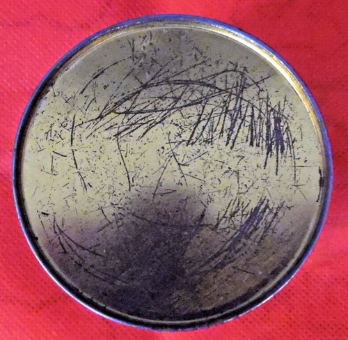Alte Dose , Blechdose , Tabakdose , von Eickens Black and Gold , Rund 8 cm , - Bild 5 von 7