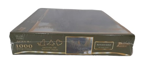 Jigsaw Puzzle 1000 Piece Pastime Puzzles Autumn Gold Brand New Sealed  - Picture 7 of 12