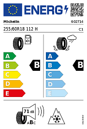 Michelin Crossclimate 2 SUV XL 3PMSF DOT22 255/60 R18 112H Ganzjahresreifen - Bild 3 von 3