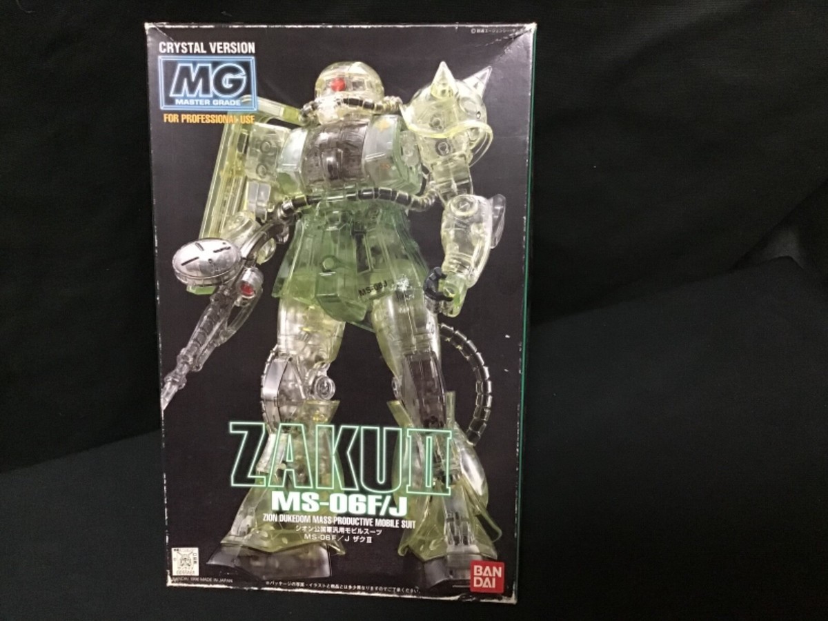 MG 1/100 MS-06F/J ZAKU-II Crystal Ver. Limited Edition