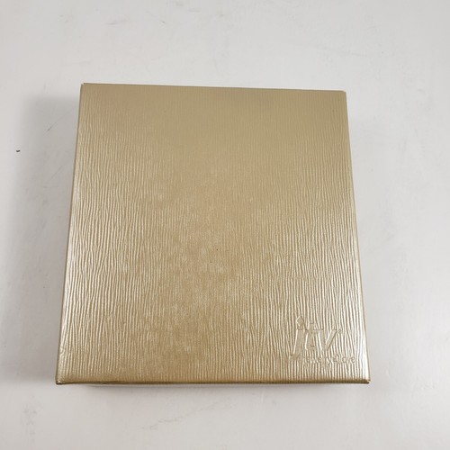 Vintage Florentiner Italien Porzellan Aschenbecher Gold und Vogel Design NEU mit Etui Box - Bild 3 von 6