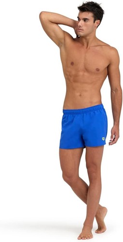 Arena men blue fundamental X-short Swim shorts trunk swimwear size S - Picture 4 of 9