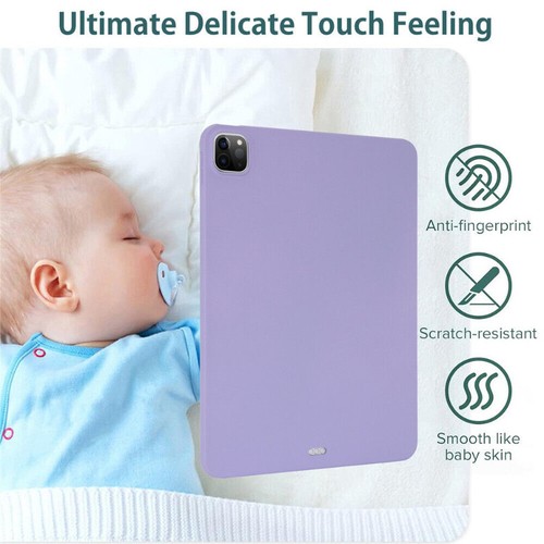 Shockproof Case Liquid Silicone Cover Fr iPad 5/6/7/8/9/10 Gen Mini Air Pro 2024 - Picture 30 of 89