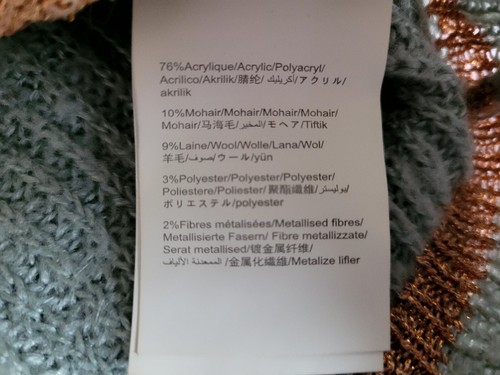 Galeries Lafayette Warm Sweater Girls Youth Size 16A - Picture 5 of 5