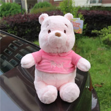 Disney Cherry Blossom Winnie pooh Bear Soft Plush Stuffed Toys Dolls 33cm