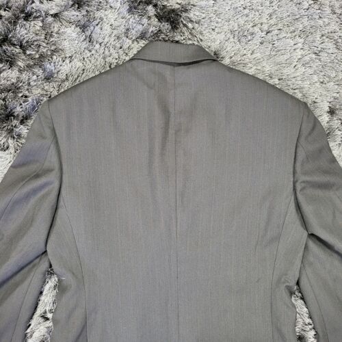 Chaqueta Blazer Vintage Nino Cerruti Para Hombre 40R Verde Doble Pecho Muesca Solapa - Imagen 19 de 20