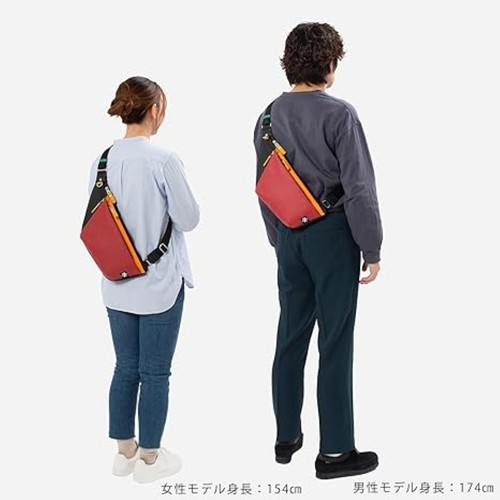 EVANGELION x MOUSTACHE Body Bag Crossbody Red Unit 2 Model Limited JEZ-4486 - Picture 2 of 7