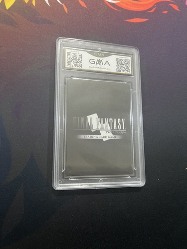 Tarjeta coleccionable Full Art Foil Warrior Final Fantasy 10-075C clasificación GMA 10 TCC - Imagen 2 de 2