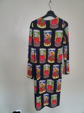 New DOLCE&GABBANA Runway Artistic Design Lined dress IT 44, Large