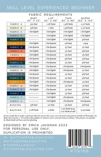 Patrón de edredón Stella - Imagen 2 de 2