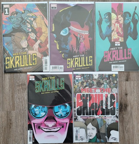 Meet the Skrulls 1-5. 1st Appearance of G'iah in Marvels Secret Invasion show - Picture 1 of 13