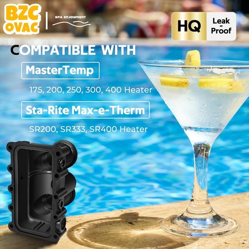 77707-0205 Pool Heater Manifold Assembly Replacement Kit for Pentair MasterTemp - Picture 2 of 9