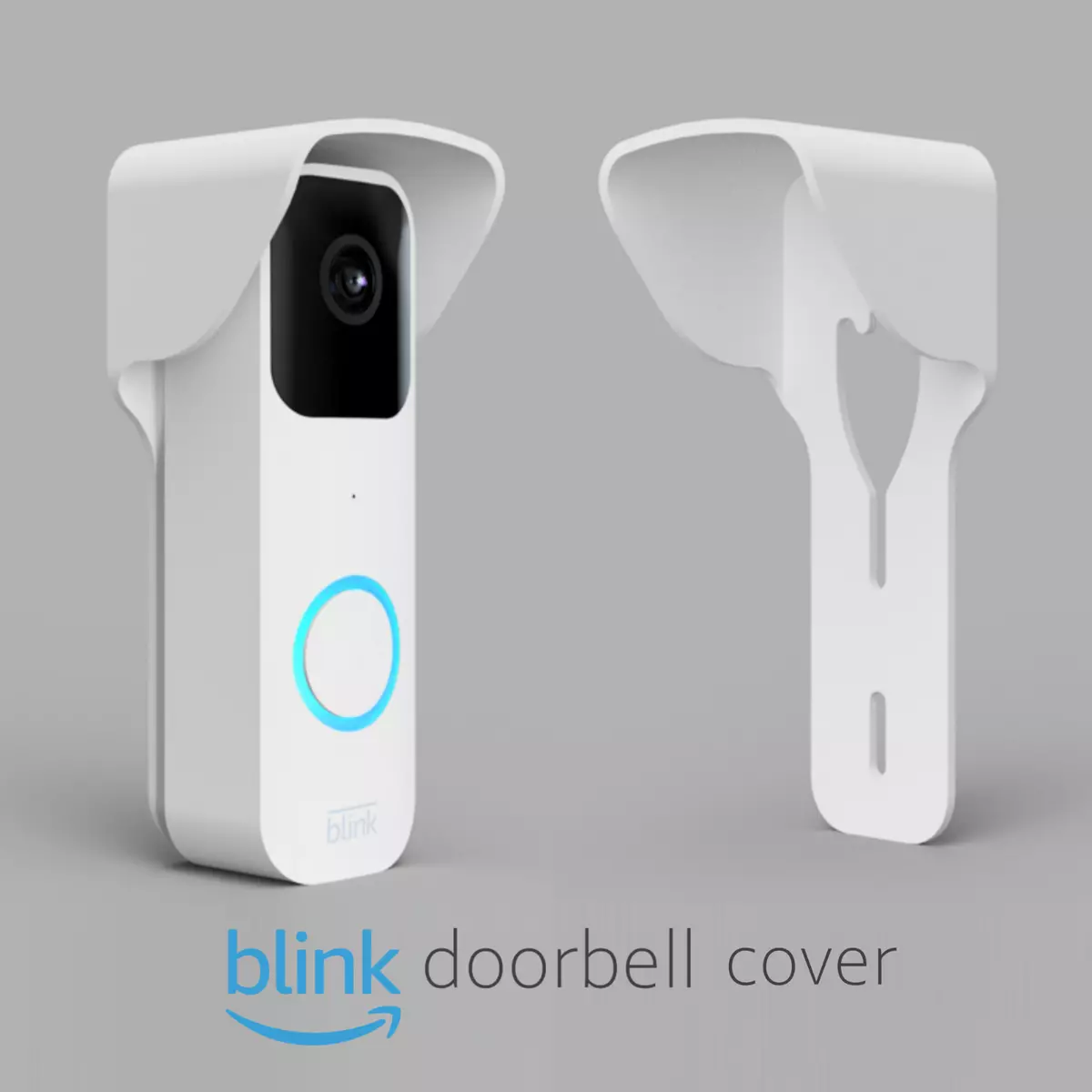 Blink Doorbell Cover Bell Hood Sun Shade Anti-glare Protection WHITE 