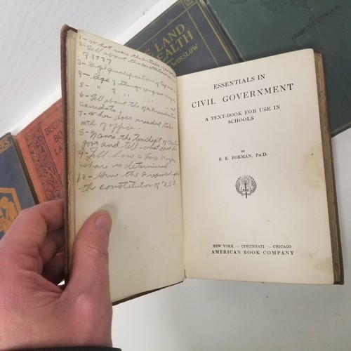 Antique School Textbook Lot of 11, Health, Reading, Science, Speller, LOOK - Bild 9 von 16