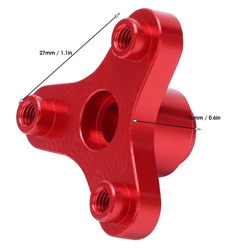 4 Pz Mozzo Ruota Esagonale Adattatore Alluminio 8 Mm/10 Mm/12 Mm Per - Foto 6