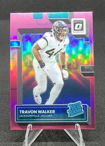 Travon Walker RC 2022 Donruss Optic Pink Prizm Rated Rookie Card #225 Jaguars SP