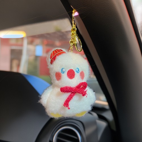 Keychain Decor Christmas Ttree Hanging Snowman Pendant Outdoor Indoor - Picture 4 of 4