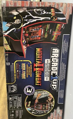 Arcade1Up Mortal Kombat II Deluxe Arcade Machine Brand New In Box