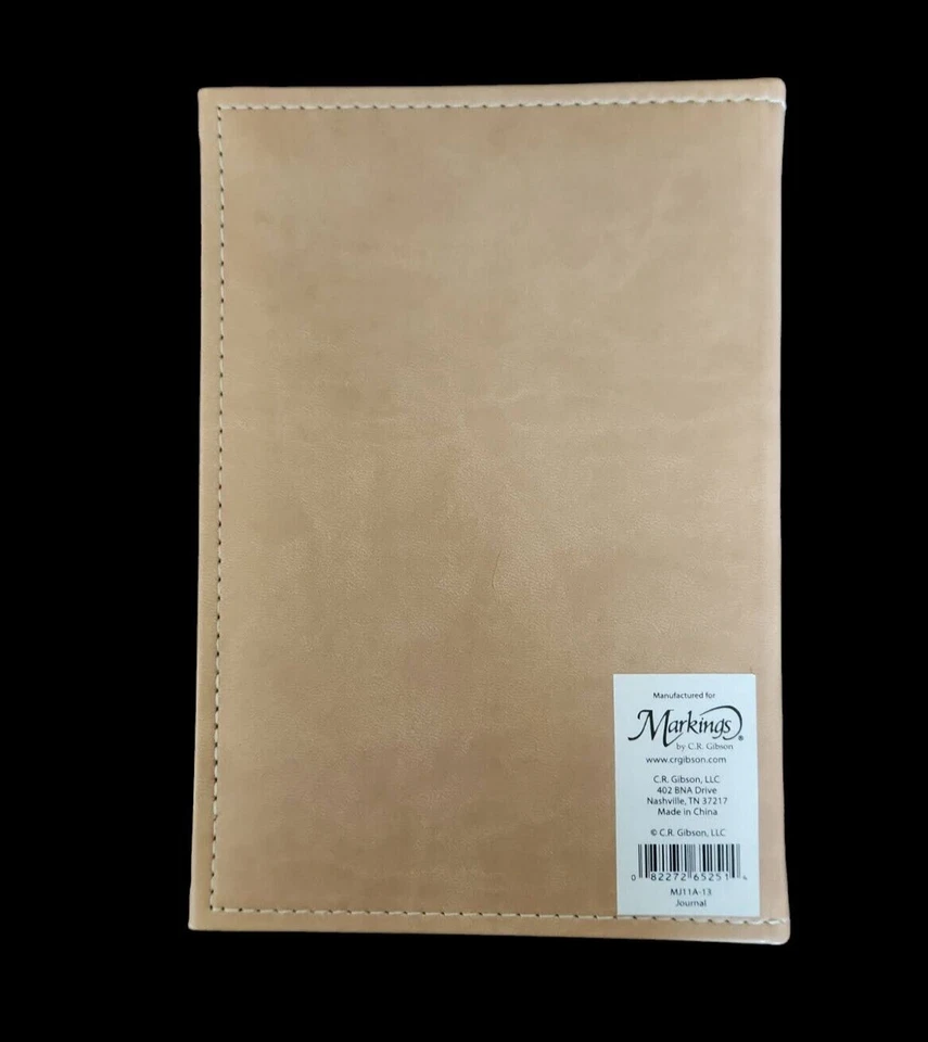 Journal-Think-Create-Record Notebook-Footprints Theme-See  Description - Image 4 of 4