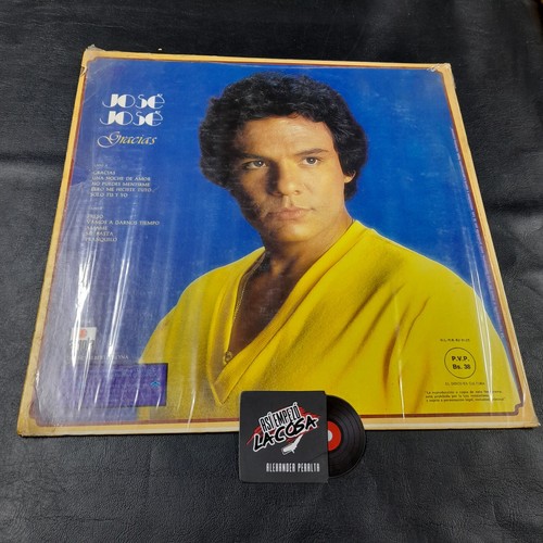 José José – Gracias - Latin, Pop, Ballad, Venezuela, 1982 Ricardo Arjona, Maná - Picture 2 of 8