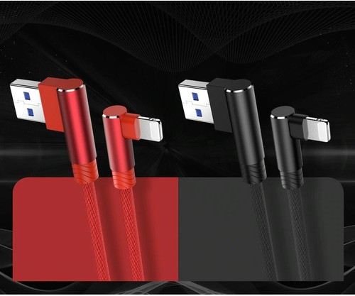 90 Grad 3A schnelles Laden USB UNIVERSAL Kabel für iPhone 6 und höher iPad - Bild 6 von 10