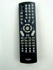 Toshiba TV/VCR/DVD/Audio Player Remote Control CT-90121 Needs 2 AA Batteries