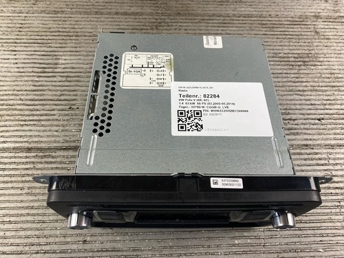 82284 Radio VW Polo V (6R, 6C) 5M0035156C - Bild 2 von 7