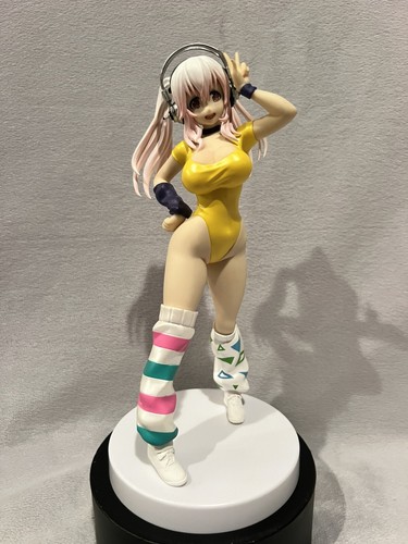 FuRyu Super Sonico Concept Figur 80er gelb ver. lose ohne Karton USA Verkäufer - Bild 1 von 6