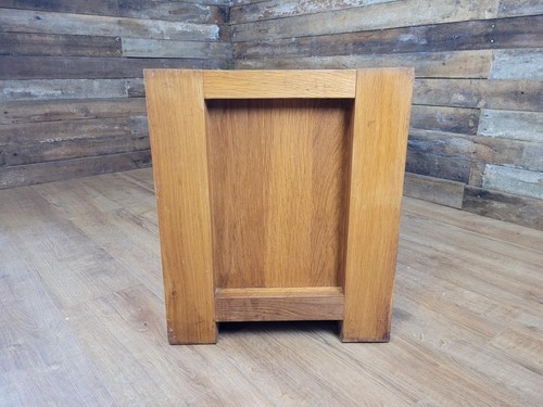 Heavy Blonde Oak Sideboard Credenza TV Stand Loft Living - Picture 7 of 14
