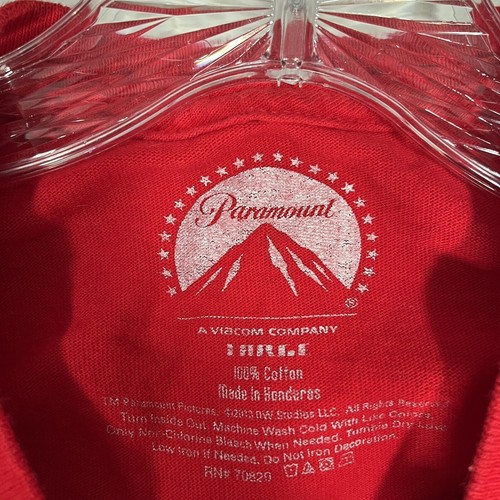 Anchorman You Stay Classy Red Short Sleeve Shirt Size Large Paramount - Picture 4 of 6