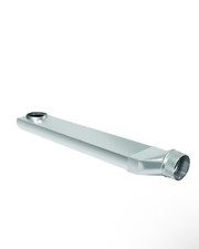 Space Saver Dryer Vent Duct Aluminum Silver UD48S