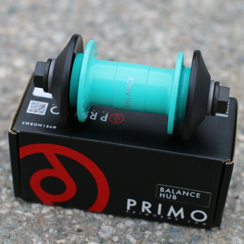 PRIMO BMX BIKE BALANCE FRONT BICYCLE HUB BLACK POLISHED TEAL ROSE GOLD ODYSSEY - Picture 7 of 7