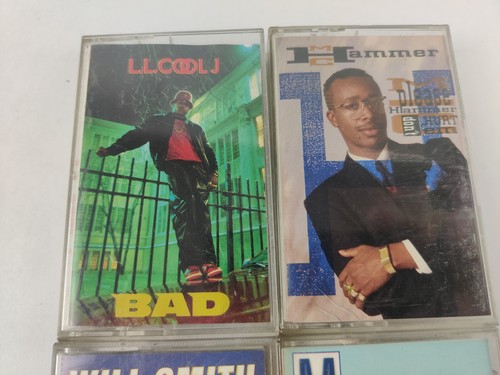 Lot 5 Rap Cassette Tapes 90s- Jay Z MC Hammer LL Cool J Mase Will Smith - Picture 4 of 8