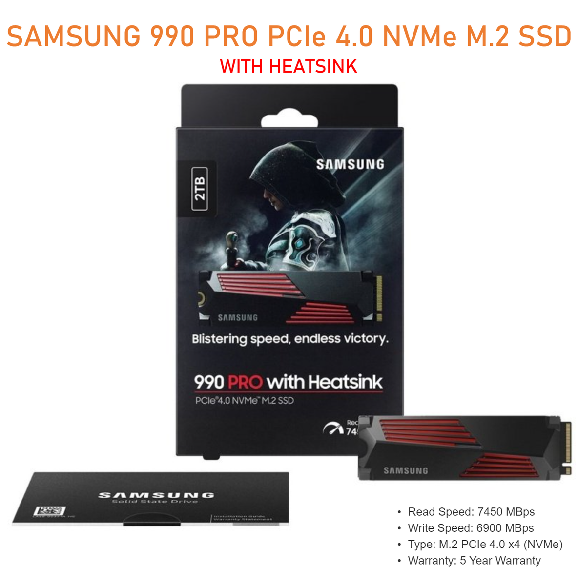 SAMSUNG 990 PRO PCIe 4.0 NVMe M.2 SSD 4TB/2TB SUPER FAST SSD SOLID STATE DRIVE SAMSUNG 990 PRO PCIe 4.0 NVMe M.2 SSD 4TB/2TB SUPER FAST SSD SOLID STATE DRIVE