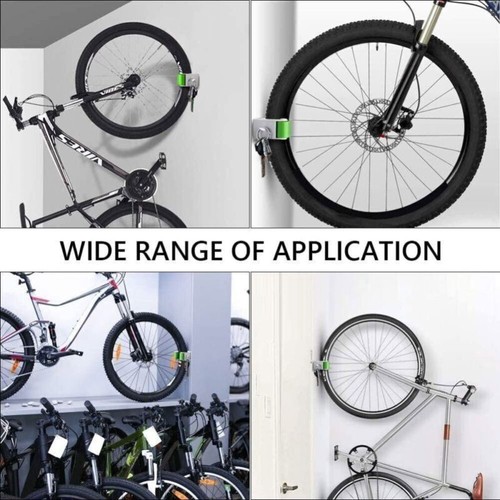 Bike Rack Hook Storage Steel Mounted Wall Hanger Hanging Stand Bicycle Holder 4X - Picture 12 of 12