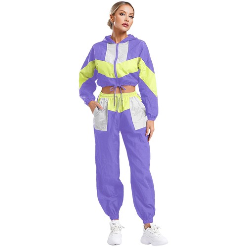 Women's Sweatsuit Hip Hop Tracksuit Fancy Sweatshirt And Sweatpants Lightweight - Bild 37 von 53