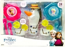 Jakks Pacific Disney Frozen Olaf's Summer Tea Set Service For 4 Age 3 Years  Up