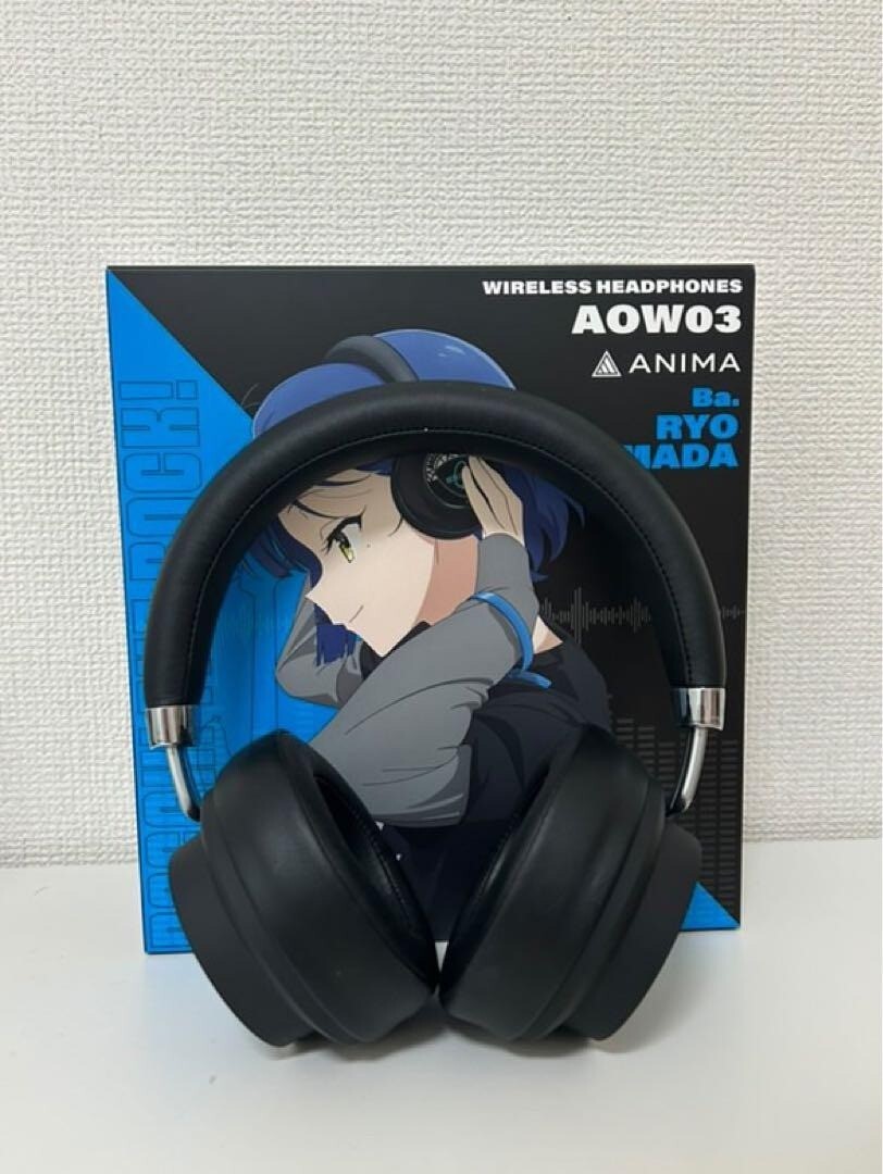 ANIMA AOW03 ワイヤレスヘッドフォン 山田リョウ ONKYO ANIMA AOW03 Wireless Headphones Bocchi the Rock! Ryo Yamada