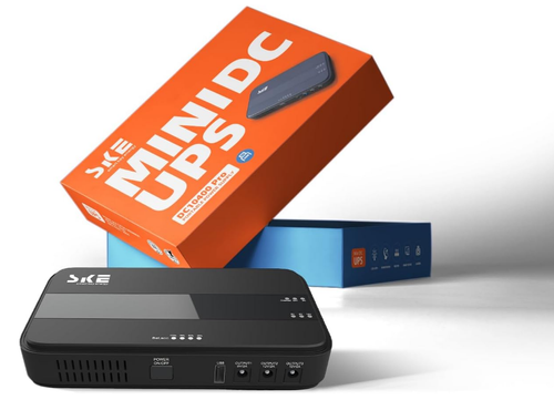 Mini UPS Battery Backup 10400mAh for WiFi Router, Phone, Camera Power Supply - Picture 2 of 7