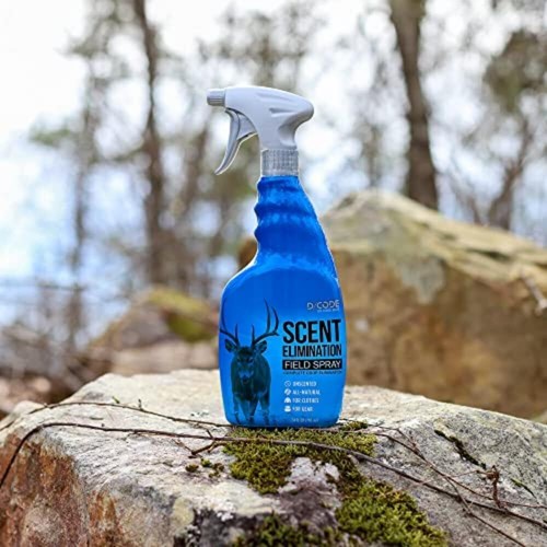 Code Blue D Code Scent Elimination Unscented 24 oz Field Spray for Hunters - Picture 3 of 8